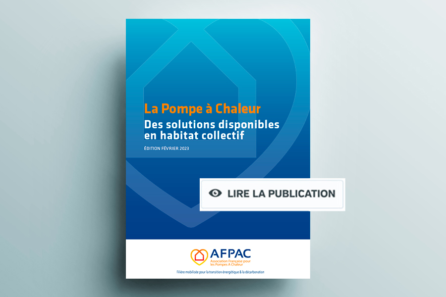 Nouveau guide « La pompe à chaleur – Des solutions disponibles en habitat collectif »