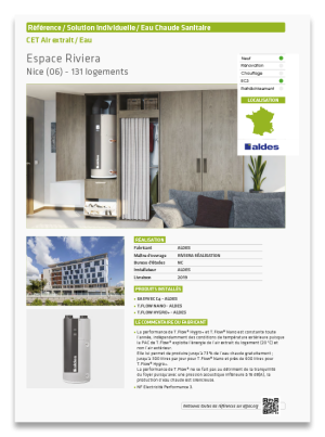 Résidentiel collectif – Espace Riviera